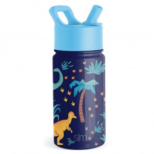 Simple Modern Water Bottle with Straw Lid Water Bottles Green | HVPJZC981