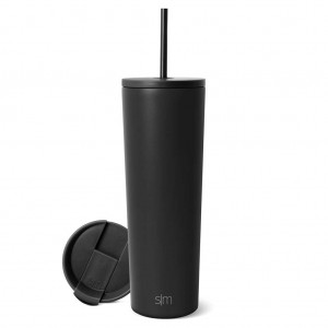 Simple Modern Water Bottles Black | XPYEDT143