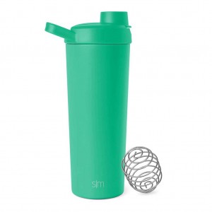 Simple Modern Water Bottles Light Green | REAMDW729