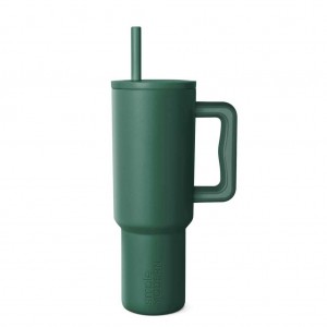 Simple Modern Water Bottles Obsidian Green | HYZDAJ672