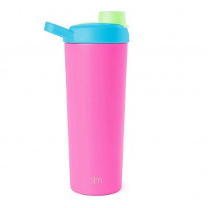 Simple Modern Water Bottles Pink | YMIGJF542