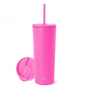 Simple Modern Water Bottles Pink | ZLNEHU932