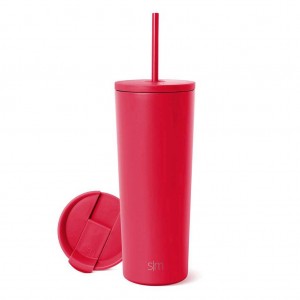 Simple Modern Water Bottles Red | HWCVFM936