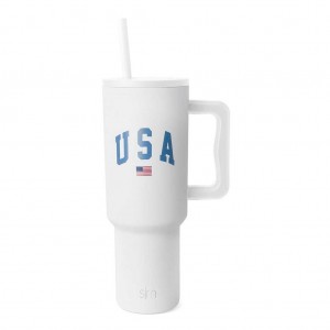 Simple Modern Water Bottles White | TGSYOJ957