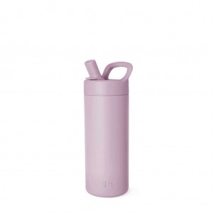Simple Modern with Manual Straw Lid Water Bottles Purple | VZSXWF439