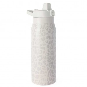Simple Modern with Simple Flip Filter Straw Lid Water Bottles White | SPHWKQ932
