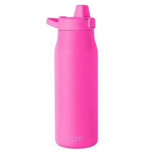 Simple Modern with Simple Flip Filter Straw Lid Water Bottles Pink | PGTHFD549