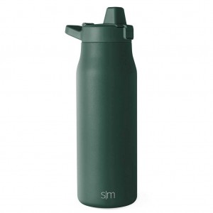 Simple Modern with Simple Flip Filter Straw Lid Water Bottles Olive | ILJTMR402