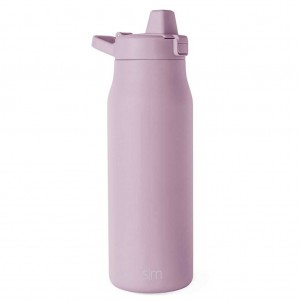 Simple Modern with Simple Flip Filter Straw Lid Water Bottles Purple | ZCHPLX782