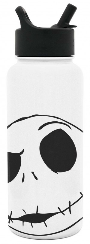 Simple Modern with Straw Lid Water Bottles White | BDKELY234